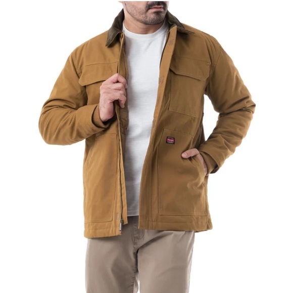 Wrangler Other - New Wrangler Workwear Insulated Duck Quilted Lined Full Zip Jacket